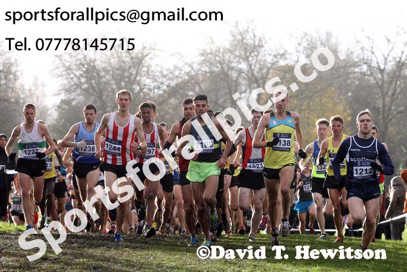 Senior men and under-23 mens 2017 British Athletics Liverpool Cross Challenge, Sefton Park, Liverpool. Photo:  David T. Hewitson/Sports for All Pics